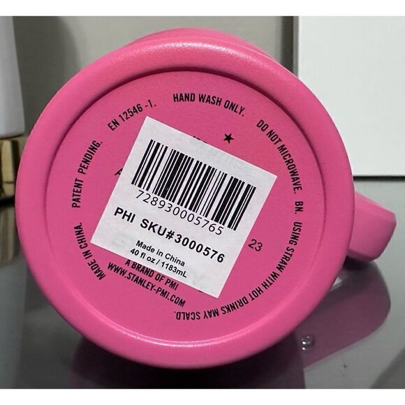 Stanley x Starbucks Philippines Exclusive PINK BLUSH CARNATION 40oz Tumbler - Picture 5 of 5